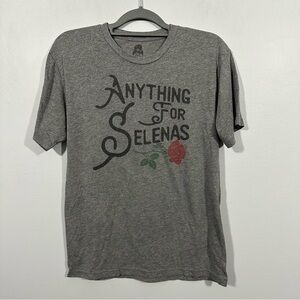 Anything for Salenas Rose Gray Graphic T-Shirt Size Medium